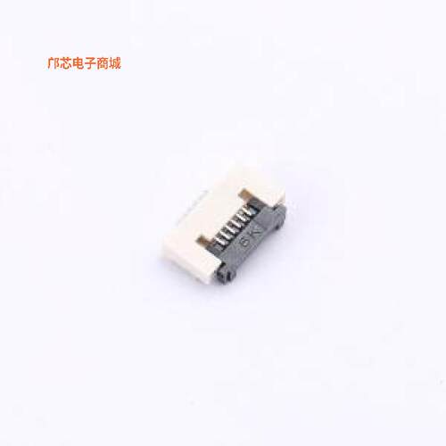 FPC 0.5-6P XGXJ H1.5正品SMD,P=0.5mm,卧贴原装])