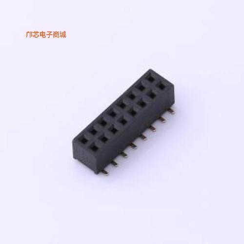 DW200S-22-16-43 -[(全新SMD,P=2mm2.0排母间距:2mm 2x8P 立贴