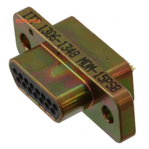 MDM-15PSB -|[全新原装CONN MICRO-D PLUG 15POS PNL MNT