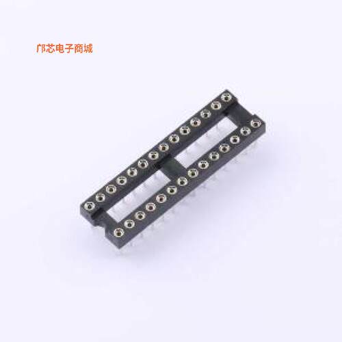 IC254R-22-28-74 -[(全新DIP-28IC针座 间距2.54mm P数:28P 圆孔