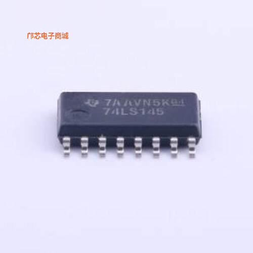 SN74LS145NSR -[(全新原装SN74LS145 BCD 至十进制解码器/驱动器
