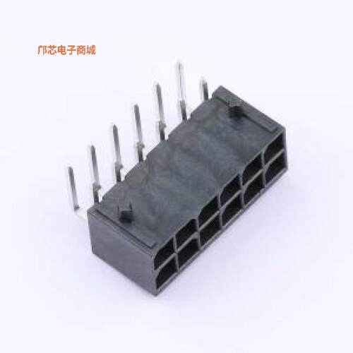 HC-5557C-2*6AW-05正品弯插,P=5.7mmm原装])