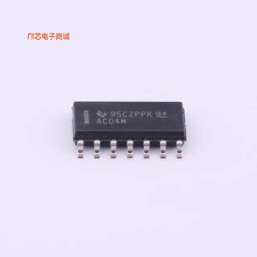 CD74AC04M96 -[(全新原装CD74AC04 8 通道、1.5V 至 5.5V 反相器