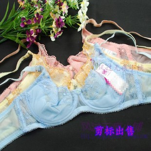 c85 清凉 b80 性感蕾丝 c80 送乳贴 超薄文胸c75 双排扣