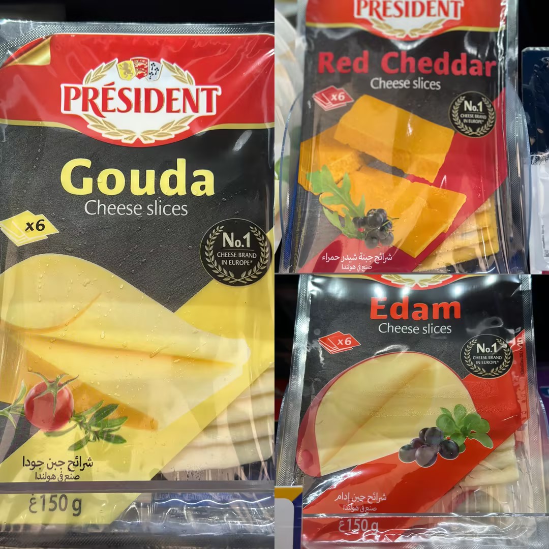 代购 PRESIDENT/法国总统牌荷兰亚当/高达硬芝士片/红车打芝士图片