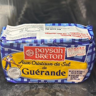 代购法国进口 PAYSAN BRETON海盐牛油 250G