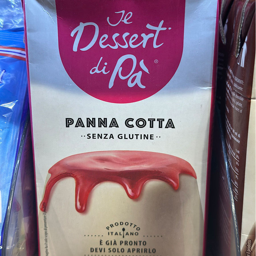 代购意大利进口 PASCAL意式奶冻 panna cotta 1升