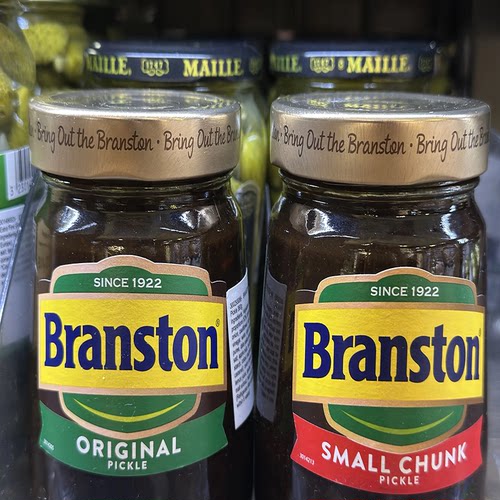 代购 英国进口 Branston原味腌菜/小块腌菜 360克