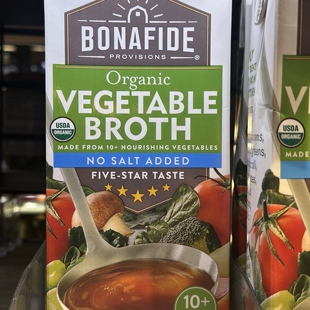 代購 BONAFIDE PROVISIONS有機蔬菜清湯 無添加鹽 美國進口