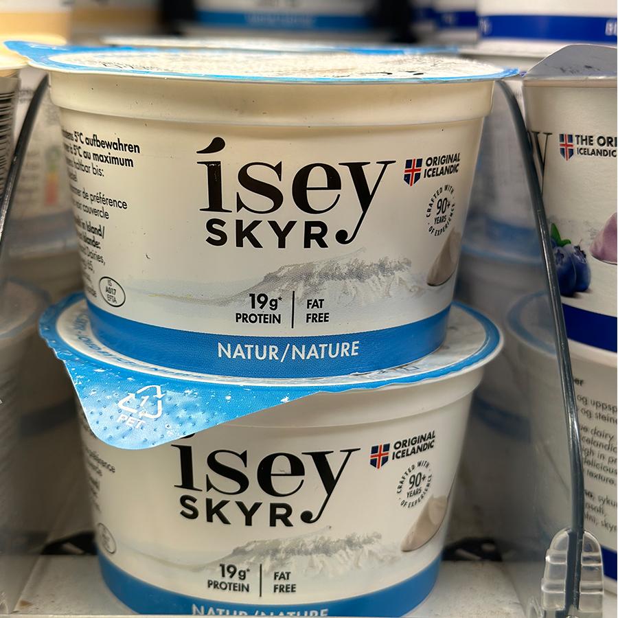 代购冰岛产 ISEY SKYR原味乳酪/冰岛酸奶 原味 170克*2个