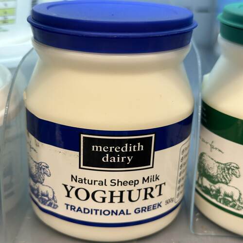 代购国外进口 MEREDITH DAIRY原味传统希腊式羊奶乳酪羊酸奶500克