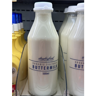 代购英国进口 DAYLESFORD有机发酵白脱牛奶/白脱牛奶 500ml