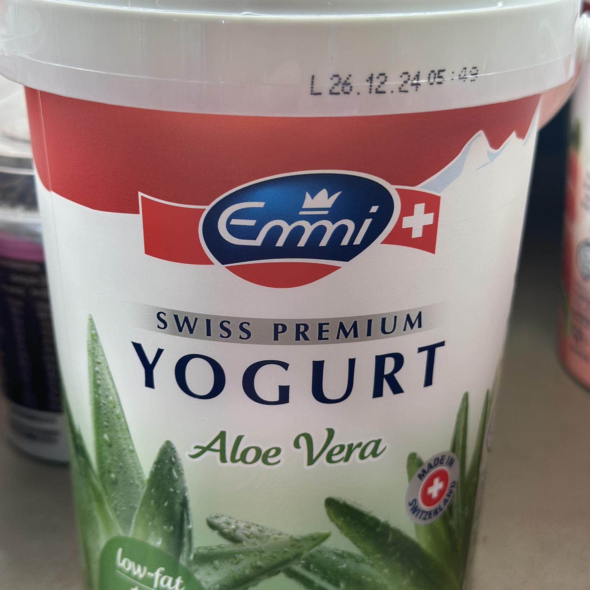 代购瑞士进口 EMMI/伊美低脂芦荟乳酪/芦荟酸奶 1.4%脂肪1kg