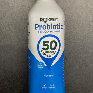 国外进口 ROKEBY FARMS不添加糖原味益生菌乳酪饮品/酸奶 750克