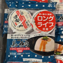 代购日本进口 井村屋美豆腐/日本豆腐 长保质期 4个