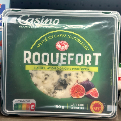 代购法国进口 CASINO/加利奥洛克福芝士 roquefort 150克