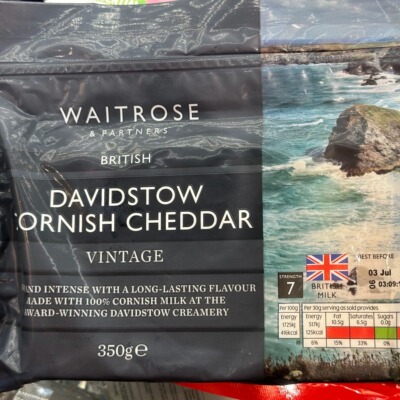代购 英国进口 WAITROSE/维狄特熟成车打芝士/greek feta芝士