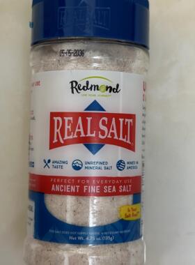 代购Redmond real salt调味料/ancient fine sea salt 135G 现货