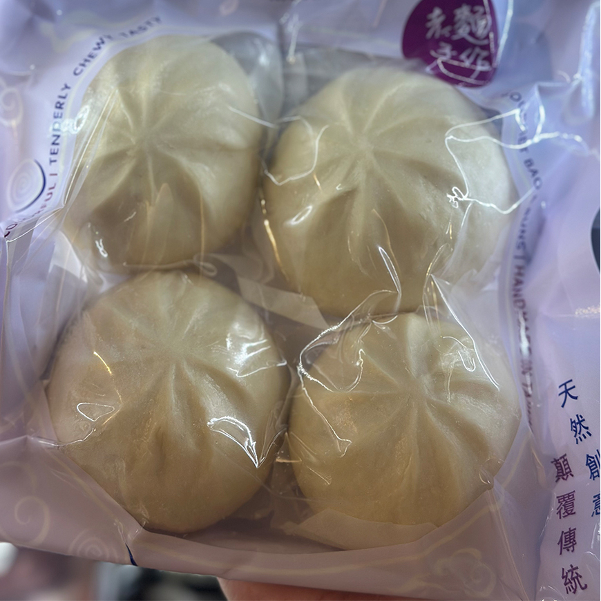 代购台湾产 FM FOOD/福润满百香梅干菜肉包/手工包子 385克