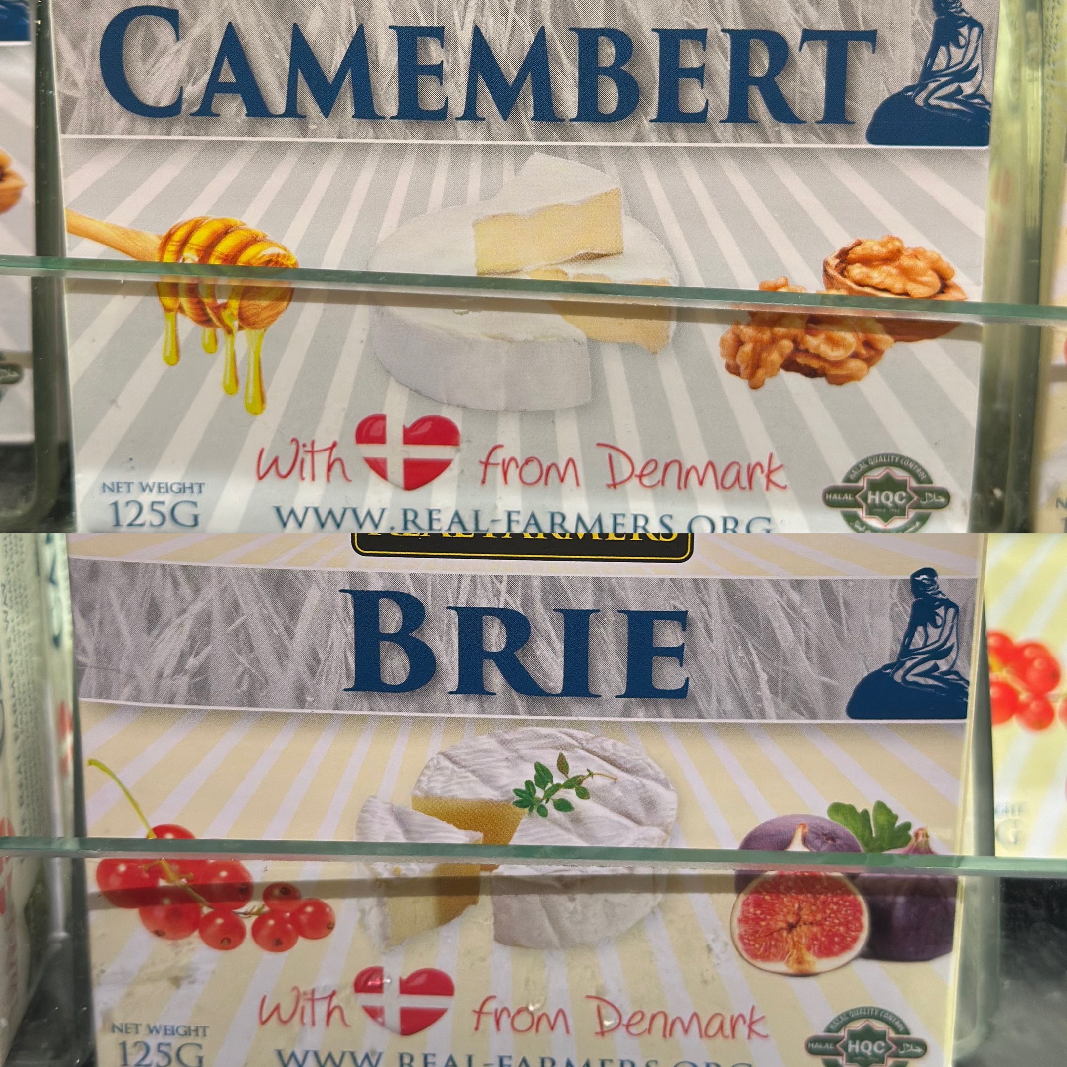 代购 丹麦进口 Real Farmers丹麦金文毕芝士/比尔芝士 125克