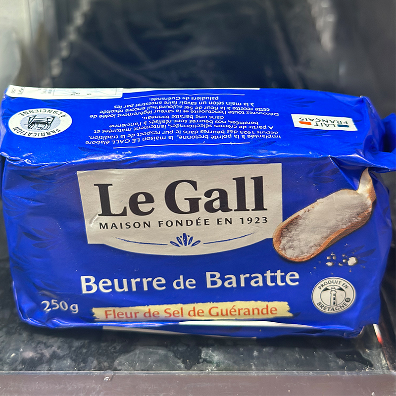 代购法国进口 LE GALL盐味牛油 250克