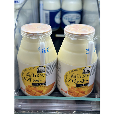 代购日本进口 HIRUZEN蒜山泽西乳酪饮品/日本蒜山酸奶 三瓶