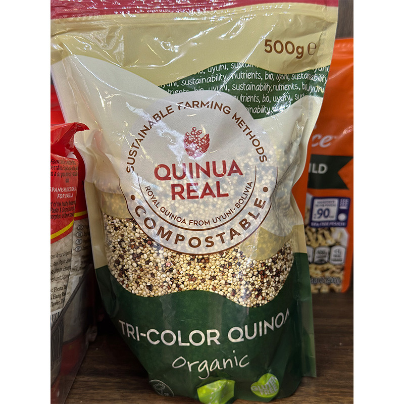 代购正品 玻利维亚进口 QUINUA REAL有机三色藜麦/有机粗粮 500克