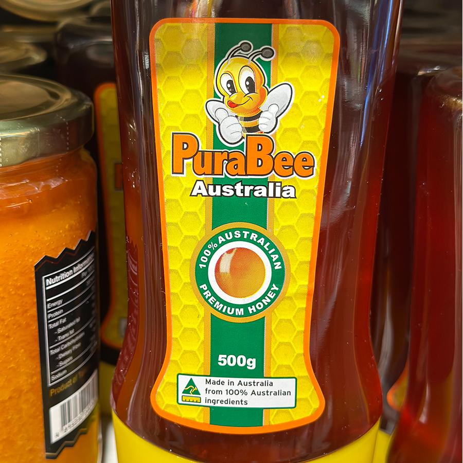代购正品 澳大利亚进口 Pure Bee100%澳洲蜂蜜/澳洲蜜糖 500克