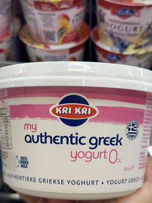 代购正品 希腊进口 KRI KRI脱脂希腊乳酪/希腊酸奶 零脂肪 500克