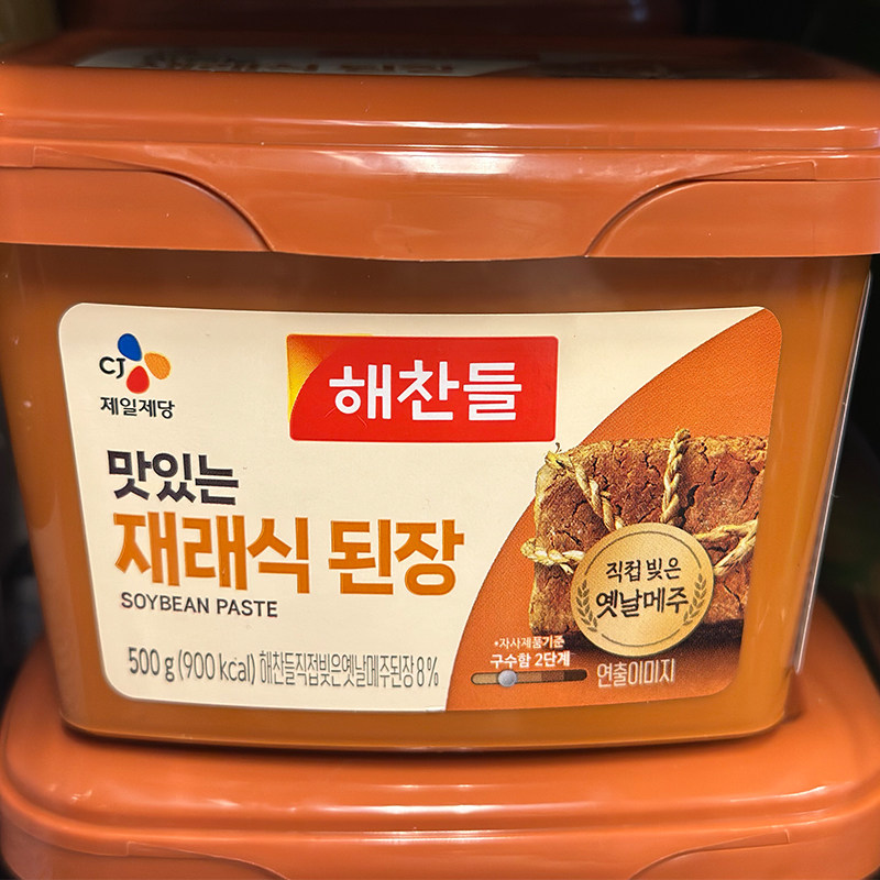 代购韩国进口 CJ/好餐得传统大酱/酱料 500克