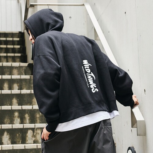 26秋冬 WILD THINGS x FREAK'S STORE 刺绣印花拉链帽衫 0032