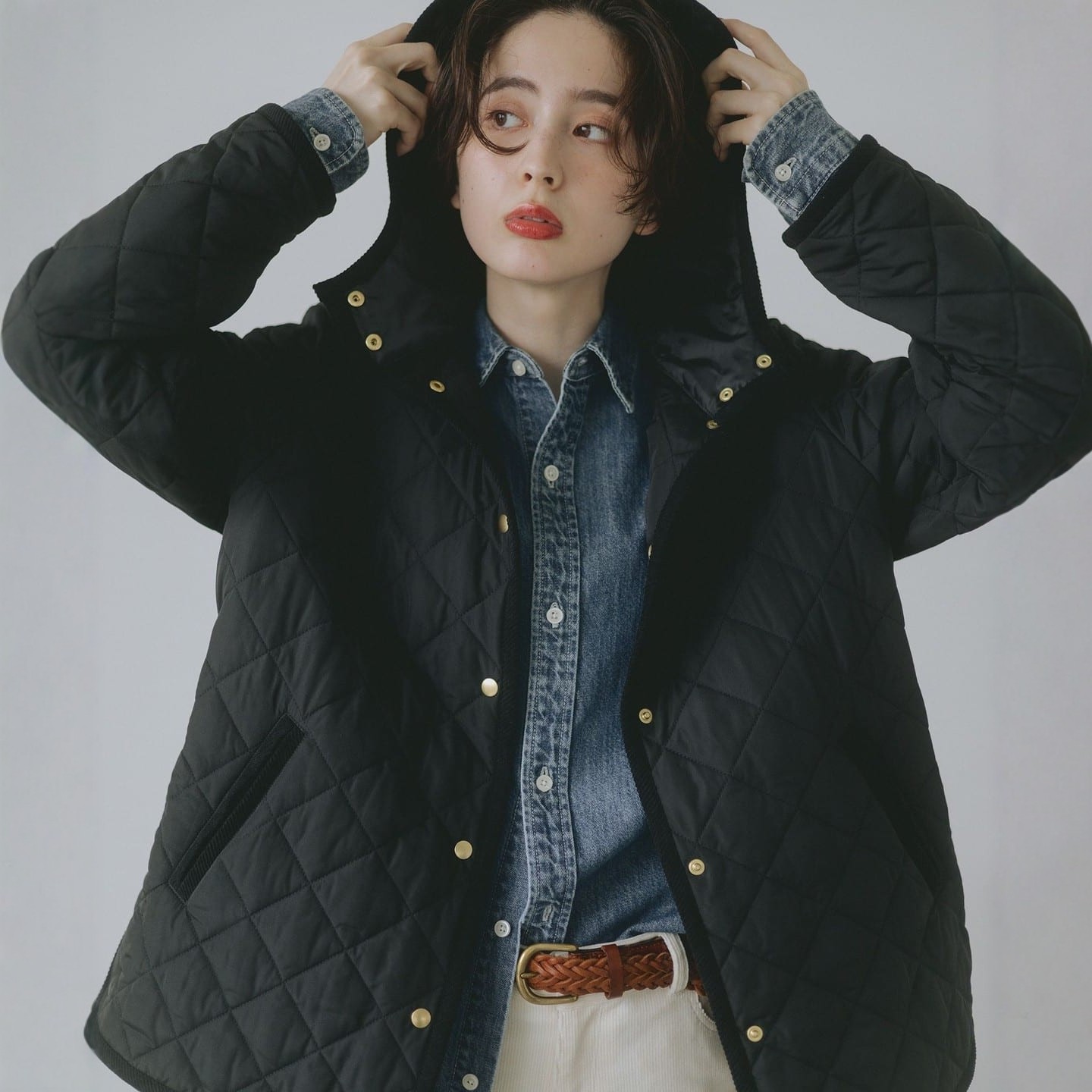 【VIP限时7折】B:MING by BEAMS 衍缝连帽夹克 0447