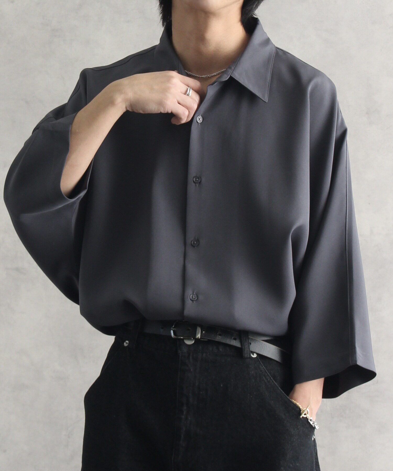 东京胖黄瓜日本代购  welise 超宽松衬衫 72033222