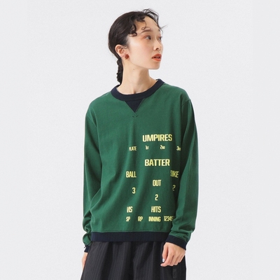 东京胖黄瓜日本代购 BEAMS BOY 圆领标志卫衣 25FW 0525