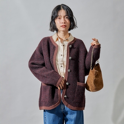 25秋冬 FREAK'S STORE 复古风情蒂罗尔针织外套 1494