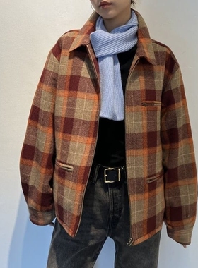 【7折】BEAMS 羊毛羊绒混纺针织围巾 0292