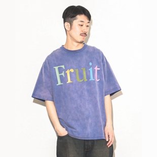 【5折】FRUIT OF THE LOOM x BEAMS 复古褪色印花T恤 男款 1209