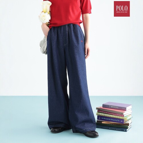 日本代购 POLO BCS / RAGEBLUE 女款 牛仔布休闲裤 669433
