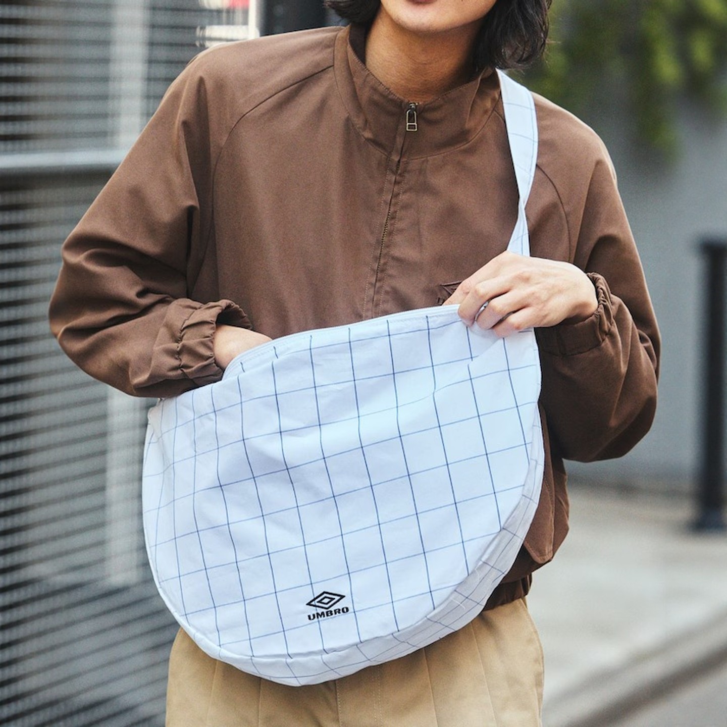 东京胖黄瓜 FREAK'S STORE UMBRO  新款圆肩包  0024,箱包皮具/热销女包/男包,波士顿包,淘宝优惠券,粉丝福利购,淘宝优惠卷