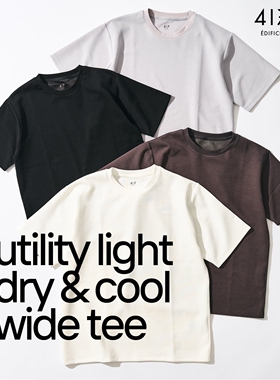 26春夏 417 EDIFICE / UTILITY EVERYDAY 接触冷感机能T恤 1000