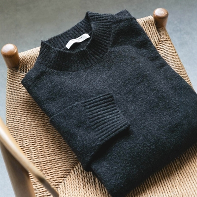 【85折】URBANRESEARCH DOORS 羊毛混纺柔软针织衫 12X704