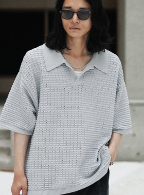 【3折】东京胖黄瓜日本代购 WYM LIDNM 短袖POLO衫 WYkn502