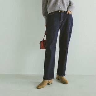 GLOBAL WORK 女款 直筒牛仔裤 日本代购 修身 498401 VIP限时6折