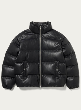 东京胖黄瓜日本代购 MONKEY TIME 仿皮革羽绒服 男款 0002