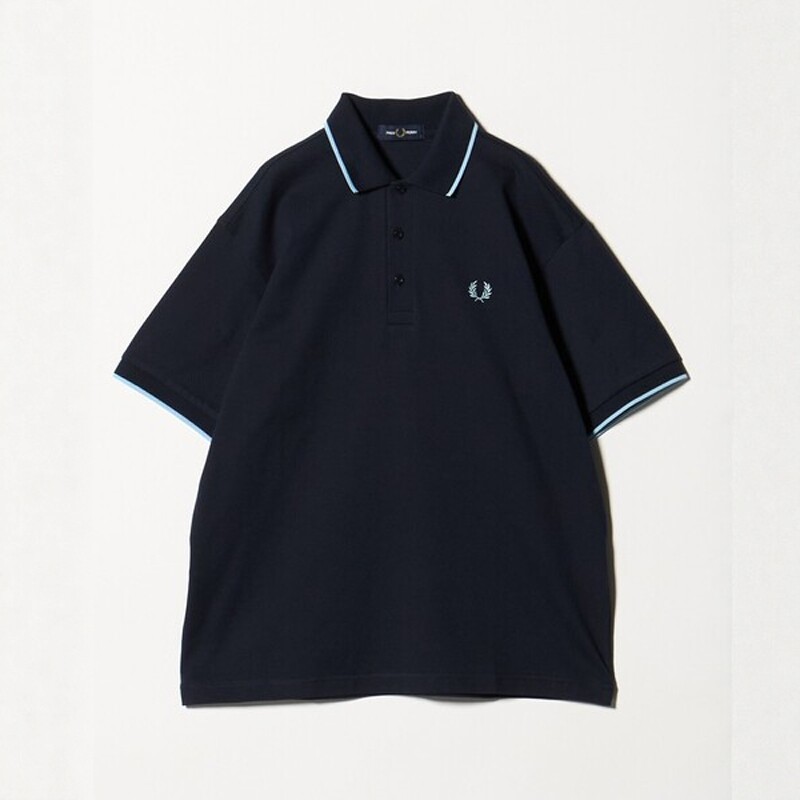 东京胖黄瓜日本代购  FRED PERRY 刺绣短袖POLO衫 0086