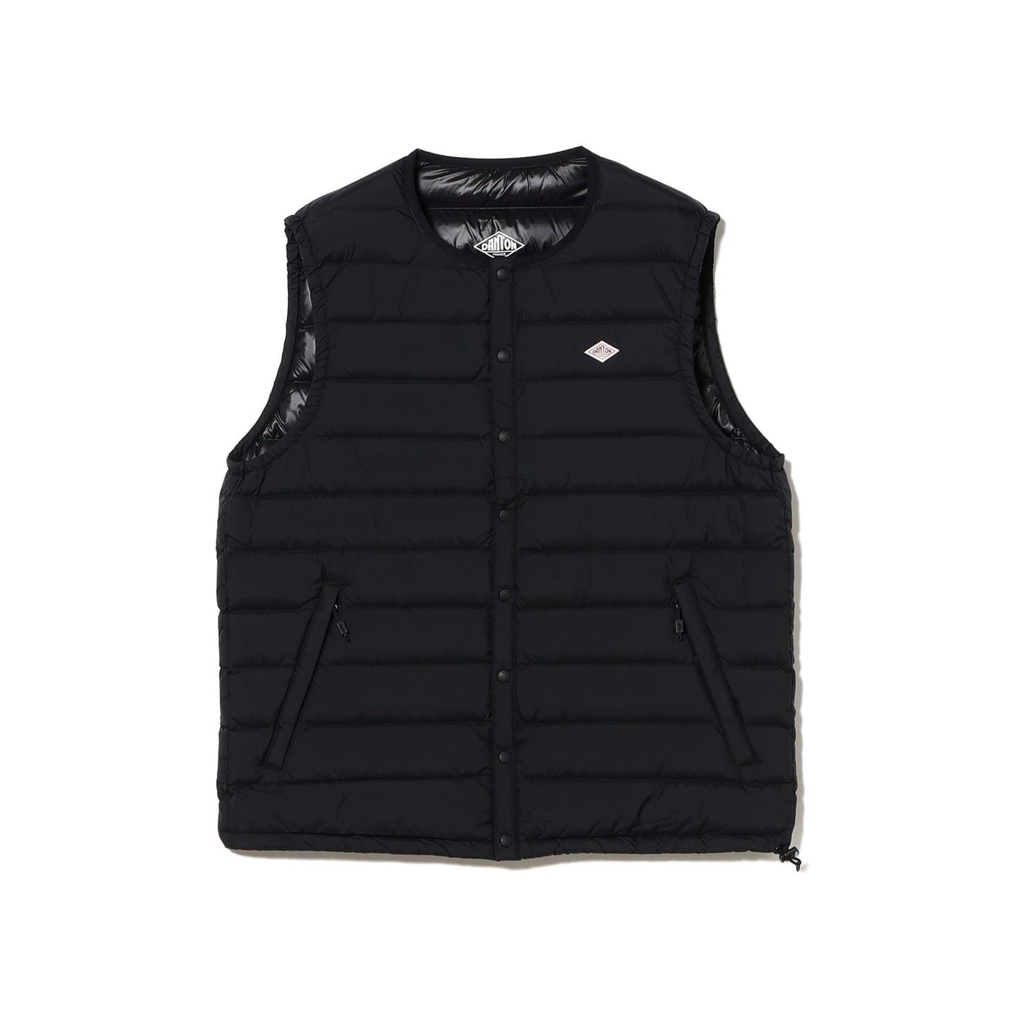 25秋冬 DANTON 高密度塔夫绸尼龙羽绒马甲 男款 DT-A0026