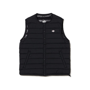 25秋冬 DANTON 高密度塔夫绸尼龙羽绒马甲 男款 DT-A0026