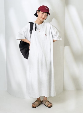 【69折】FREAK'S STORE RED KAP 亨利领连衣裙 1115311600002