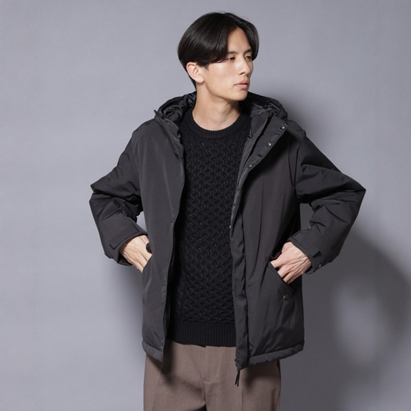 日本代购 nano universe 中棉连帽夹克 2206