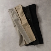 26春夏 6060 男款 J.S.Homestead 泼墨斜纹棉军事休闲裤